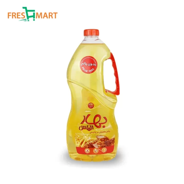 روغن سرخ کردنی 2.7 کیلویی بهار الماس