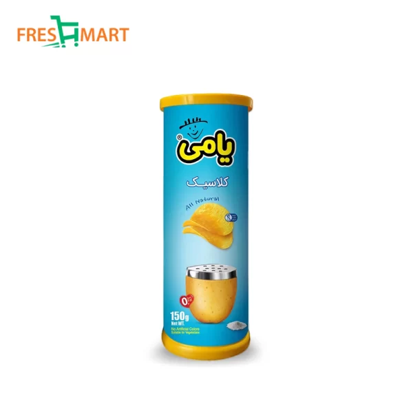 یامی چیپس کلاسیک 150 گرم