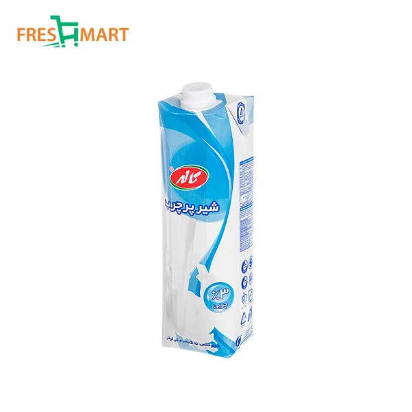 شیر پرچرب 3 درصد چربی 1 لیتری ماک کاله