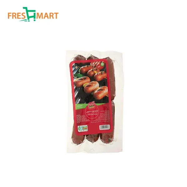 سوسیس کوکتل گوشت دودی سولیکو