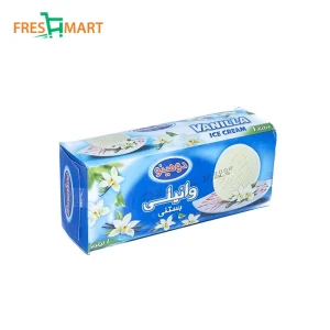 بستنی پاکتی 1 لیتر وانیل دومینو